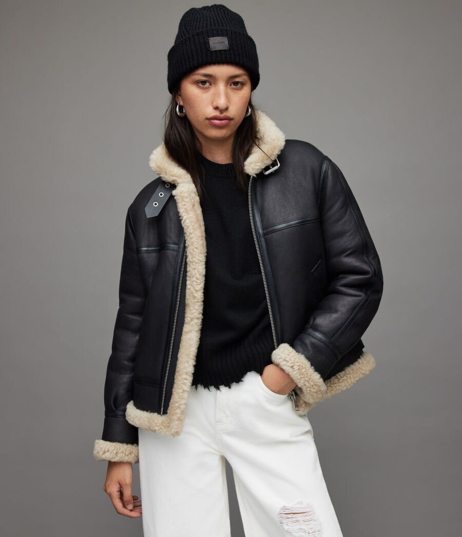 sherling parka