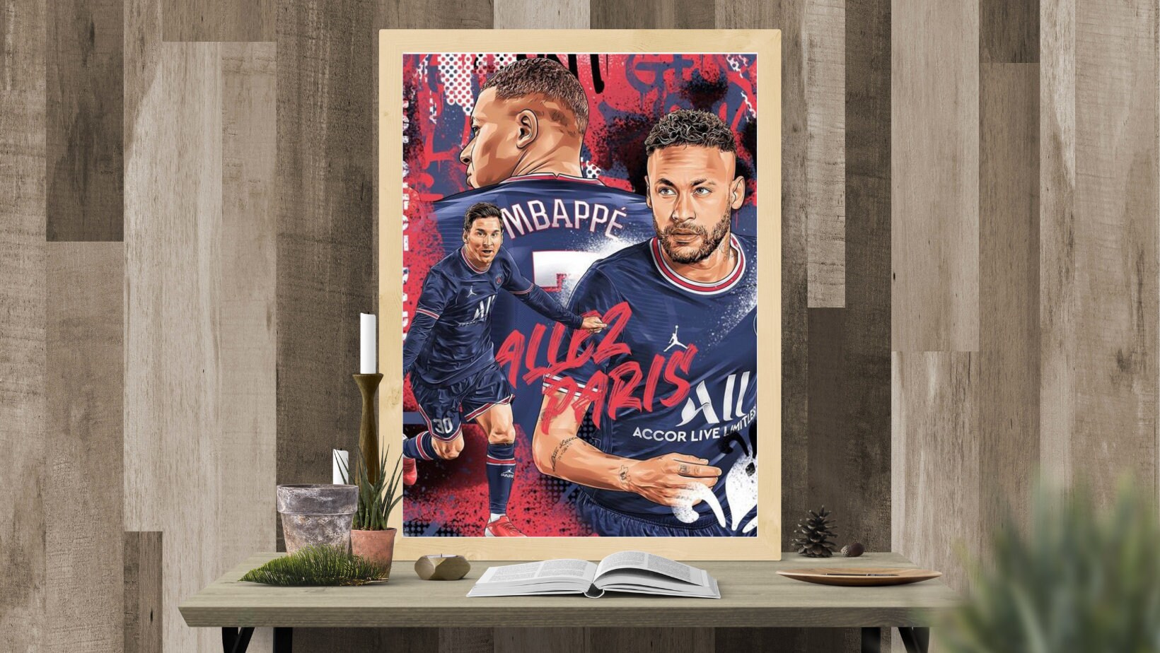 Casquette PSG Paris Saint-Germain - Coton, Visière, Aux Couleurs De Messi, Mbappé, Neymar - Taille Réglable