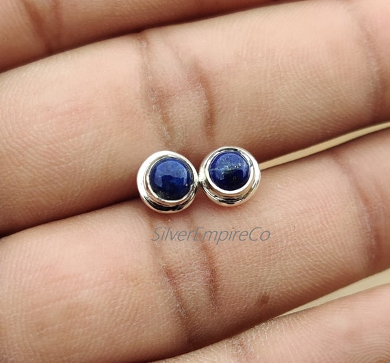 Bijoux et Objets - Orecchini con lapislazzuli in argento 925