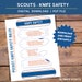 Pocket Knife Safety for Kids Printable Scouts Pocket Knife Safety ...