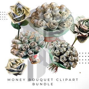 How to Make a Money Rose Bouquet