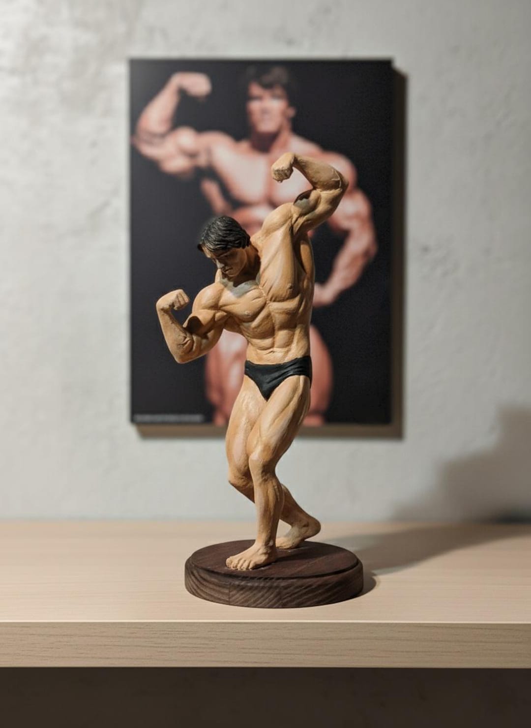 Handmade Figurine "mr. Olympia" - Etsy Handmade Figurine "mr. Olympia" - Etsy