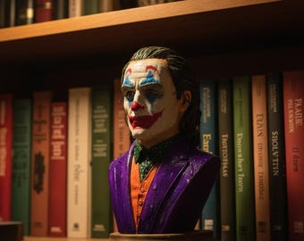Handgefertigte Sammlerfigur „Joker im Regen“ (limitierte Auflage)