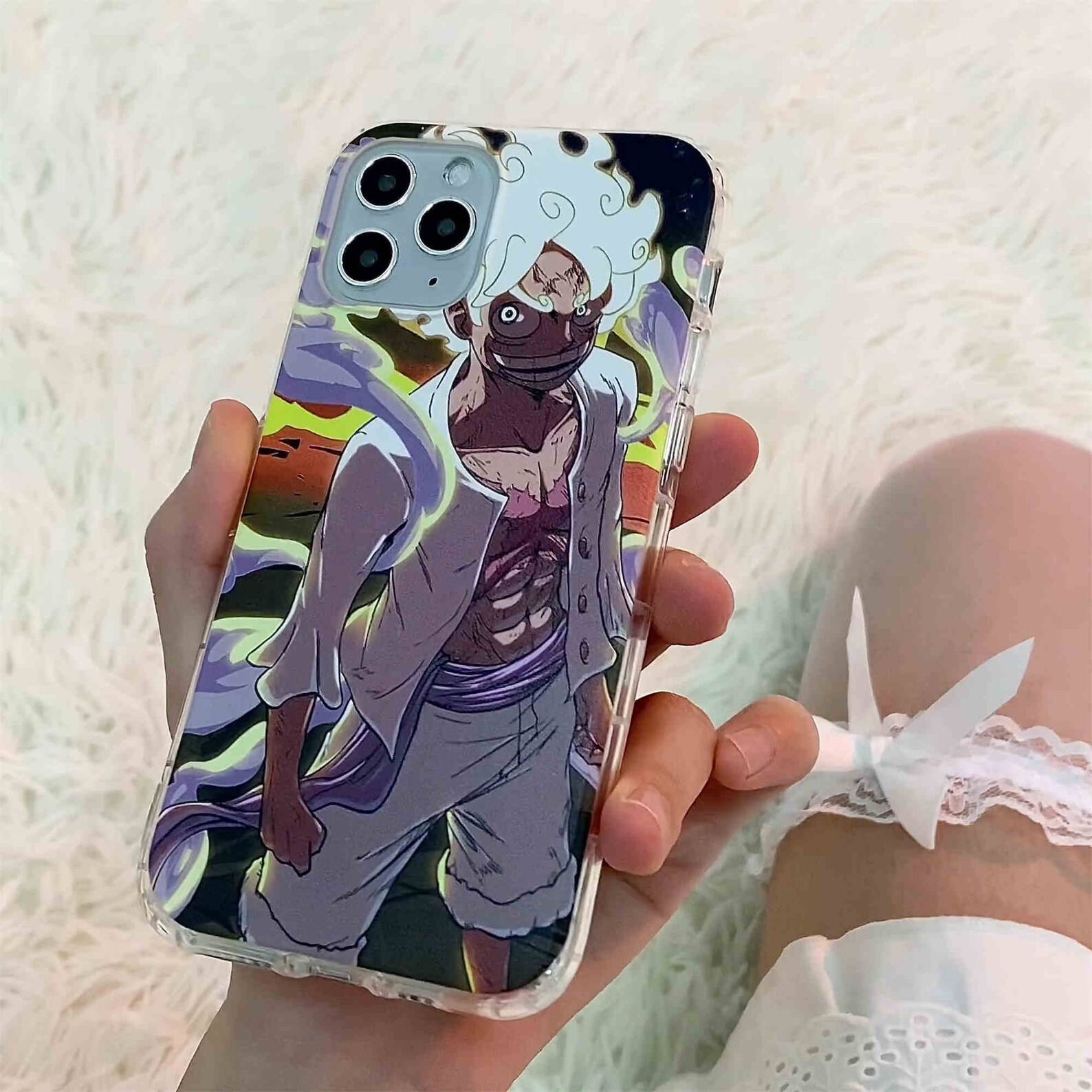 Luffy Gear 5 Case Luffy Sun God Iphone Case OP and Anime Etsy
