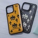 Chrome Hearts Black and Orange Faux iPhone Case, iPhone 13 Pro Max Mini Case X XR Apple iPhone Cases XS Max Case 8 Case 7/7 Plus