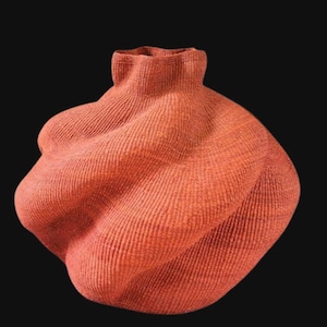 Cesta de arte tejida a mano Bolga / Cesta de flores de paja / Cesta rústica decorativa / Cesta de caracola / Cesta ondulada de ratán de colores / Cesta ondulada Basabasa
