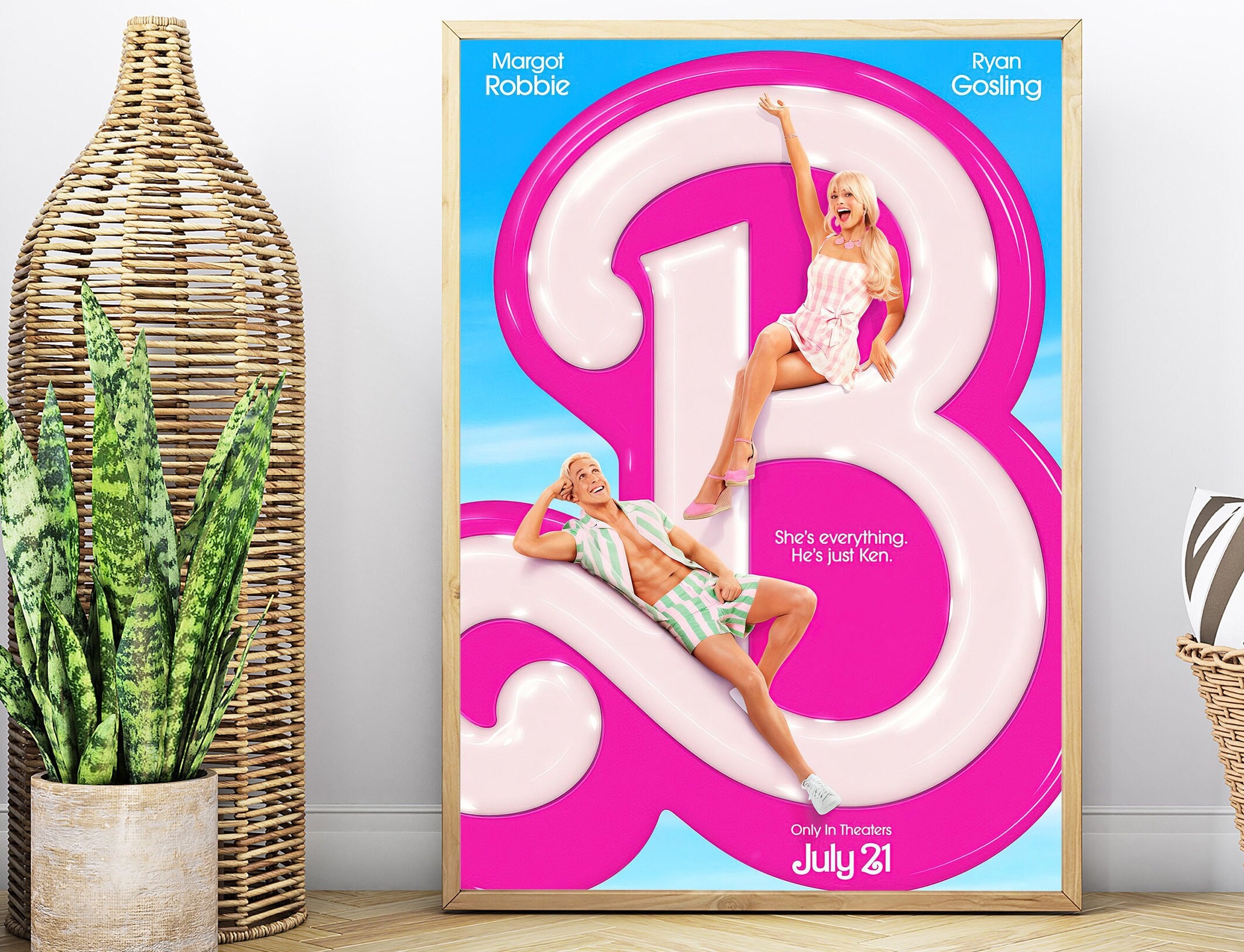 Barbie Movie Poster 2023 Margot Robbie Poster Margot Robbie Etsy UK — free download