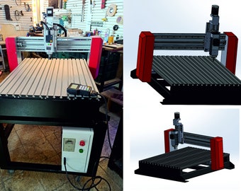 Most sold CNC Router Milling Machine 3D Model