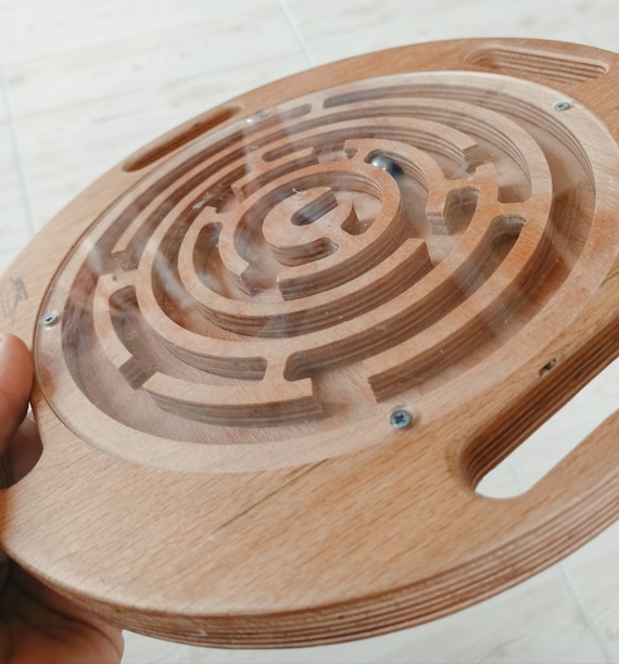 Most Popular!! Wooden Maze Puzzles Brain Teasers