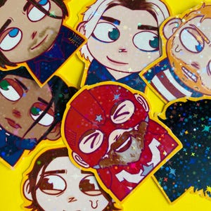 THUNDERBOLTS* Holo Stickers