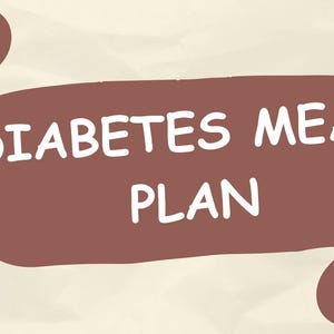 Piano alimentare di 21 giorni per il diabete / Guida nutrizionale per diabetici / Ricette a basso contenuto di carboidrati e senza zucchero / Piano alimentare per il diabete di tipo 2 / Download digitale