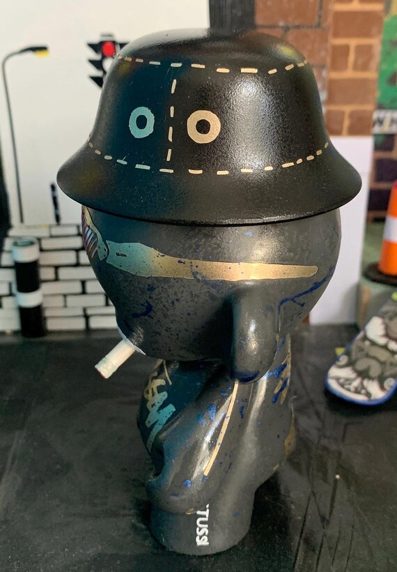 Kidrobot Custom Design Stussy - Etsy