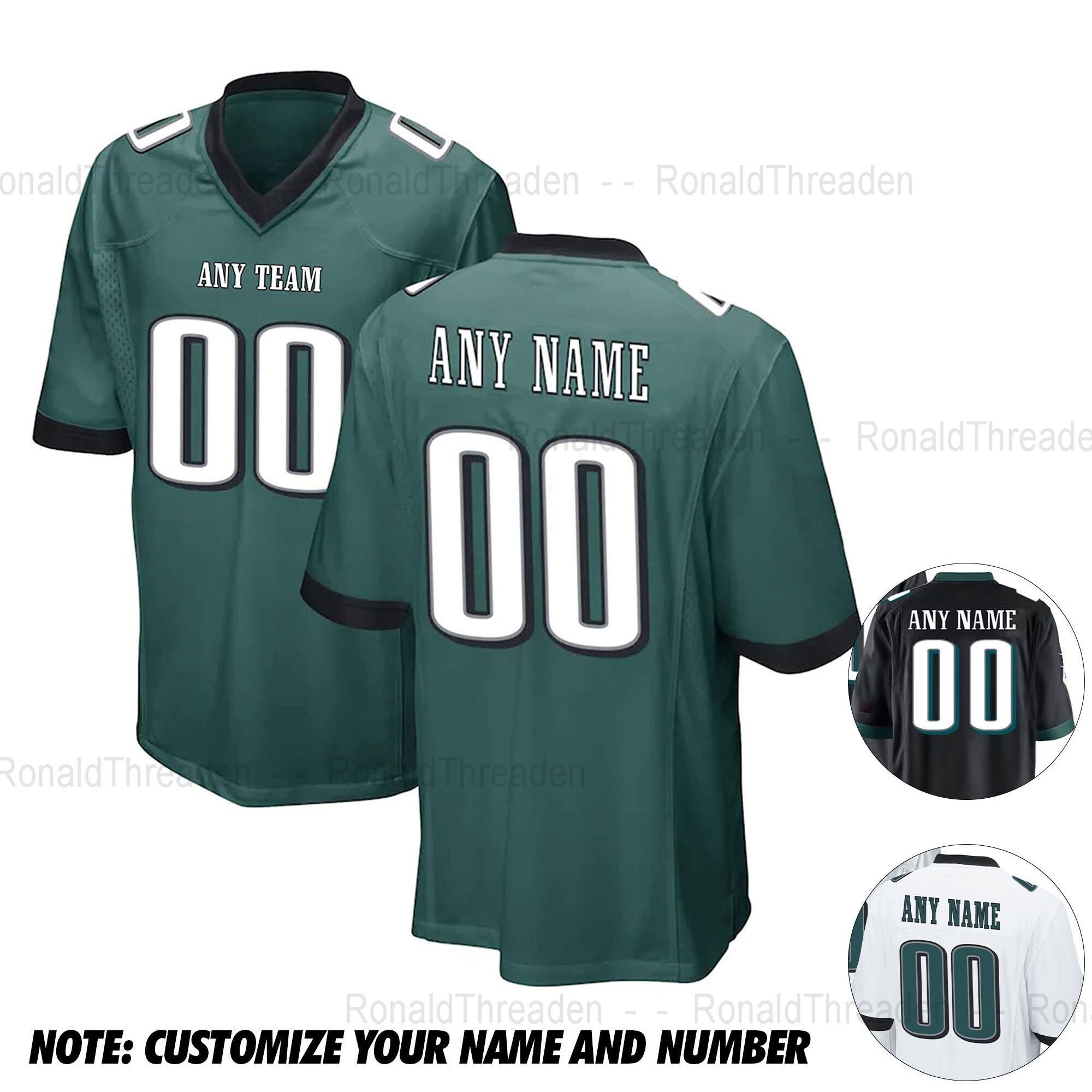Philadelphia Eagles Custom Number And Name NFL 3D Baseball Jersey Shirt  Skull For Fans Gift Halloween - Freedomdesign