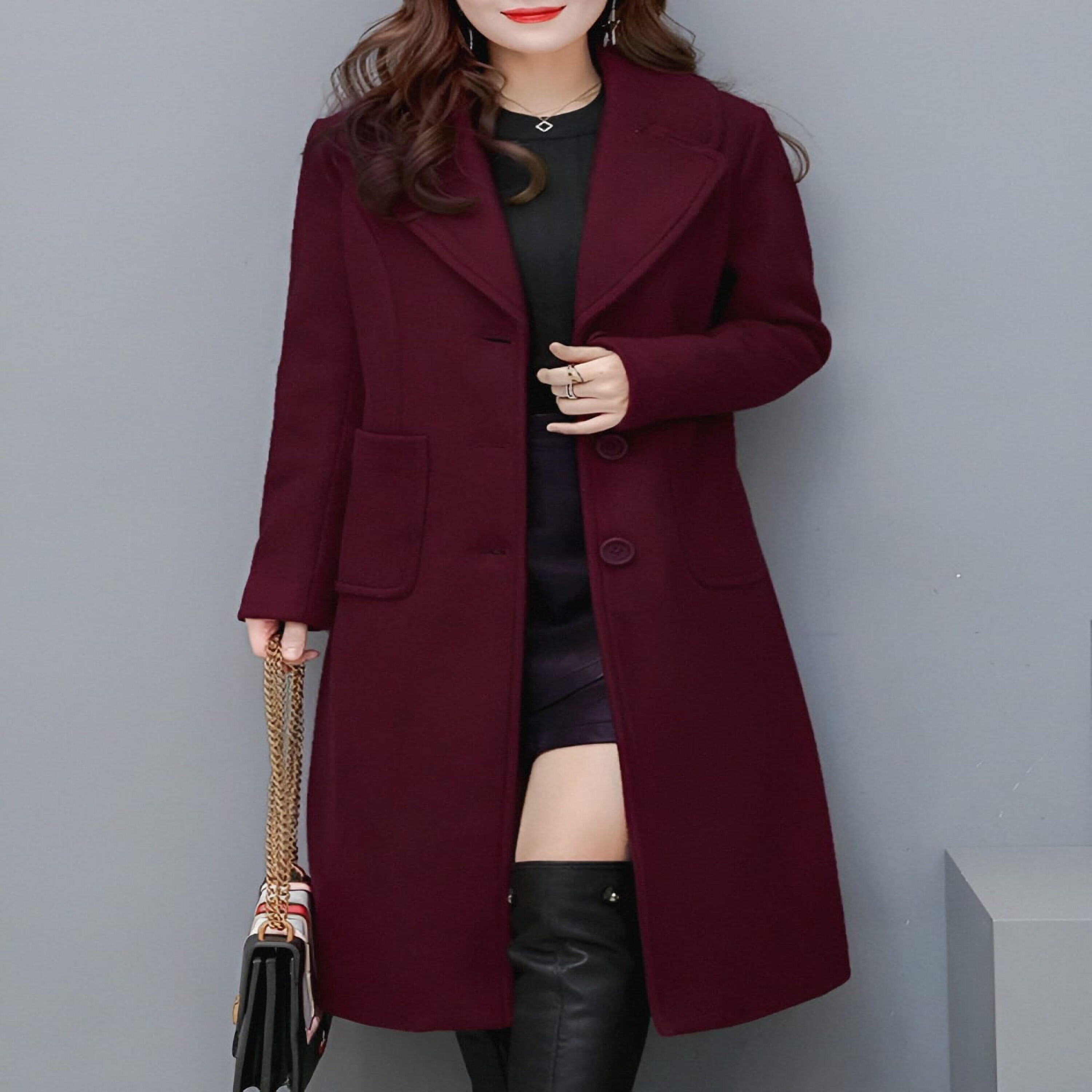 Ladies Knee Length Coat | lupon.gov.ph