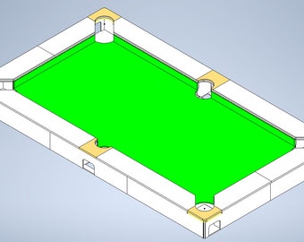 Plate-forme de snookball prête à jouer