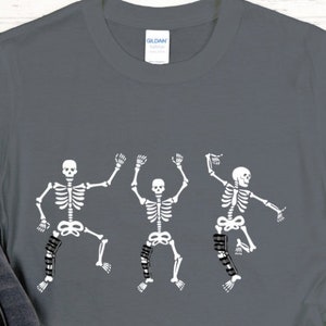 Knee Surgery Brace Shirt, Skeletons Dancing, ACL Surgery Gift, Knee Surgery Gift, Torn ACL Unisex T-Shirt