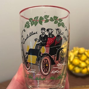 Vintage Libbey Cadillac Tumblers Set of Three