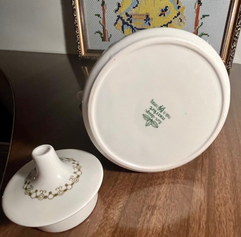 MCM Teapot by Figgjo Retro Turidesign Market Pattern Etsy