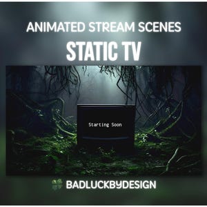 Horror Cave Twitch Scenes Creepy Spooky Animowane Tło Stream