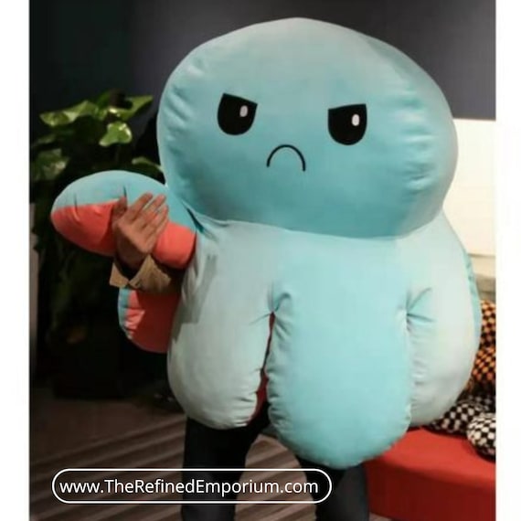 Double Sided Large Reversible Octopus Plush
