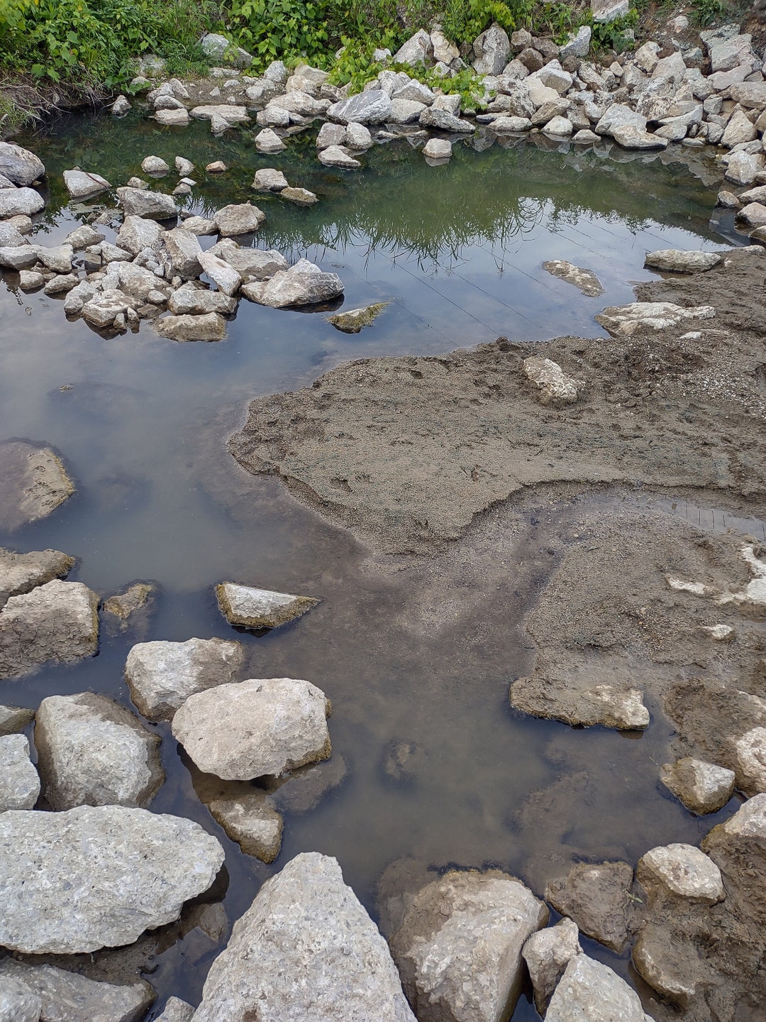 Water Withj Rocks Still Water With Rocks and Sand - Etsy