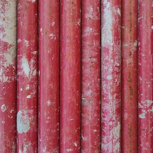 Red Industrial Pipes Background Image