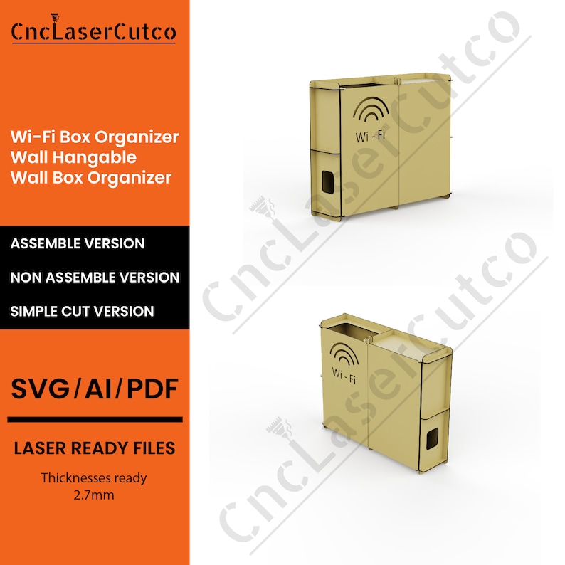 Wifi Router Box SVG Wifi Router Storage Box Wifi Router Etsy