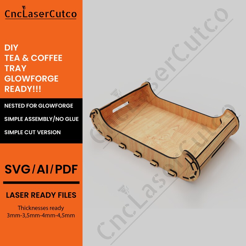 Serving Tray SVG Ready Serving Tray With Handles Etsy