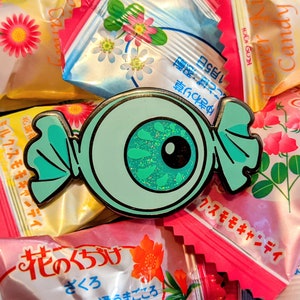Eye Candy Enamel Pin