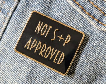 Not S+P Approved Pin