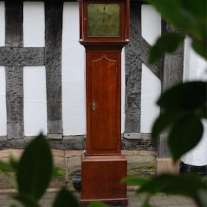 Antique Grandfather Clock By &#39;Peter Owen of Crediton.&#39; Full Working Order.
