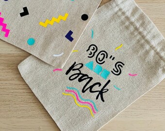 Los 80 están de vuelta  80 s are back File Cut para Silhouette, Cricut, Brother etc
