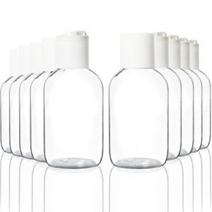 4oz Squeeze PET Plastic Bottles with Flip Cap — TCP Global