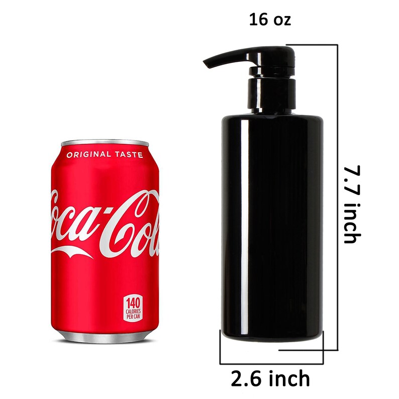 Youngever 5 Pack 16OZ Plastic Pump Bottles Empty Pump Bottles Etsy