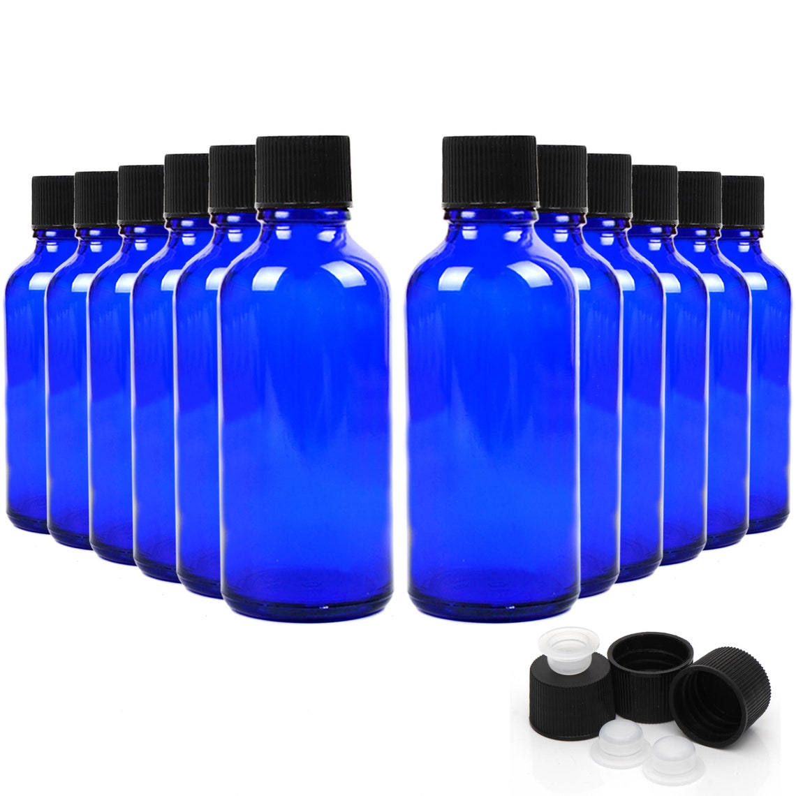 thumbnail image 2 of 3 Pack Amber Glass Growlers 16oz - Tight Seal Bottles For Kombucha, Kefir, Beer & Essential Oils 2 of 6