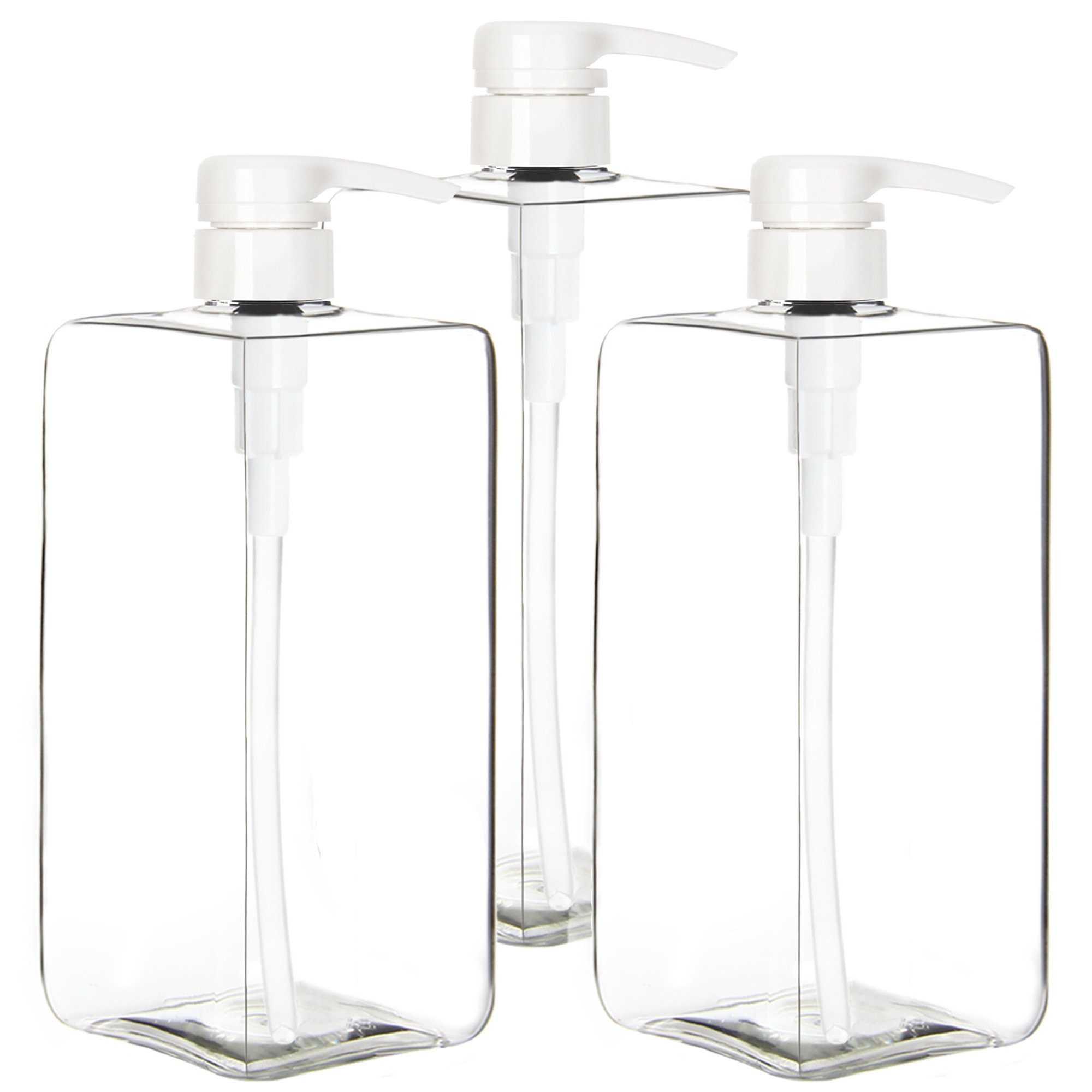 Youngever 3 Pack Pump Bottles for Shampoo 32 Ounce 1 Liter Etsy