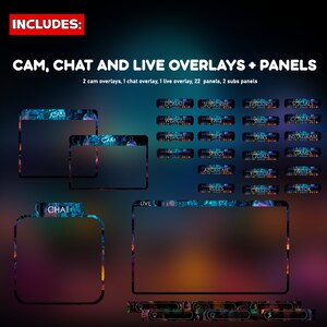 Witch Laboratory Twitch Overlay Animated Pack - Witch Potion Screens ...
