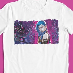 Arcane: Jinx – League of Legends T-Shirt / Hoodie / Sweater | Cool Anime & Gaming Streetwear | Gift for Him/Her