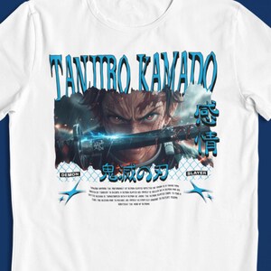 Demon Slayer: Tanjiro Kamado –  Anime T-Shirt / Hoodie / Sweater Front & Back Graphic Tee | Tanjiro Streetwear Gift for Him/Her