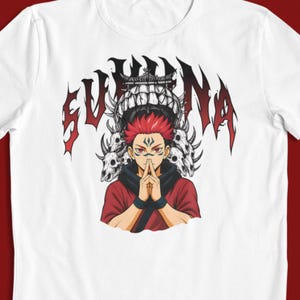 Jujutsu Kaisen: Sukuna –  Anime T-Shirt / Hoodie / Anime Graphic Tee | King of Curses Streetwear Gift for Him/Her