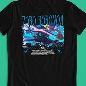 One Piece: Zoro Roronoa – anime-T-shirt/hoody/trui | Coole anime-streetwear | Cadeau voor hem/haar