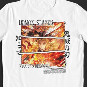 Demon Slayer: Kyojuro Rengoku –  Anime T-Shirt / Hoodie / Sweater | Cool Anime Streetwear | Gift for Him/Her