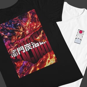 Demon Slayer: Tanjiro Kamado –  Anime T-Shirt / Hoodie / Sweater Front & Back Graphic Tee | Tanjiro Streetwear Gift for Him/Her