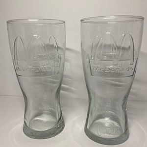 Set of 2 Vintage McDonalds Glasses