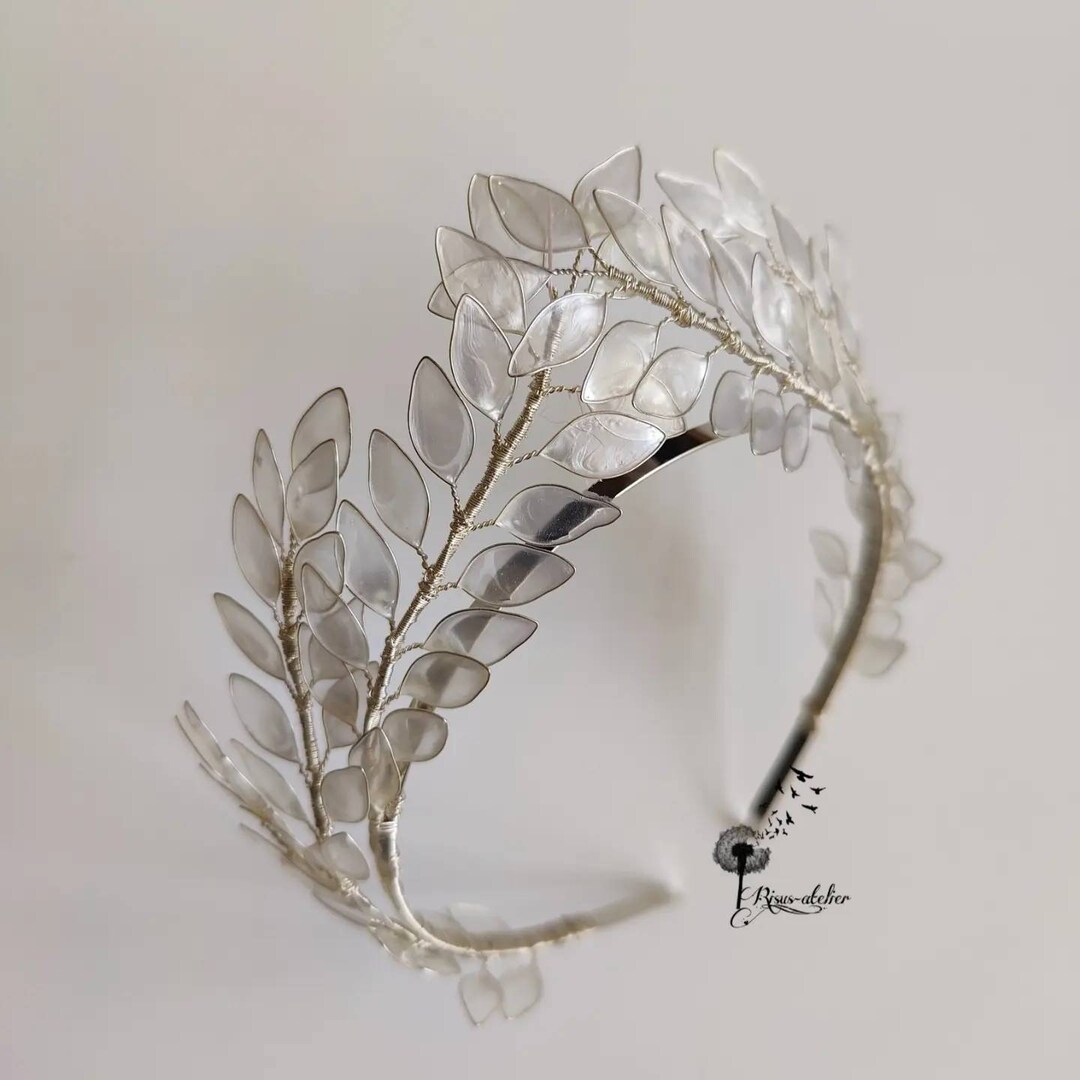 Leaf Bridal Wedding Tiara Crown