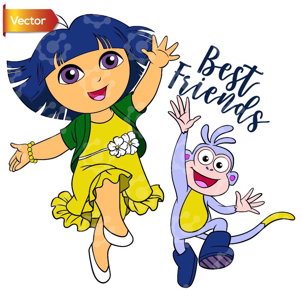 Dora Explorer Png - Etsy New Zealand, image size:1000x1000