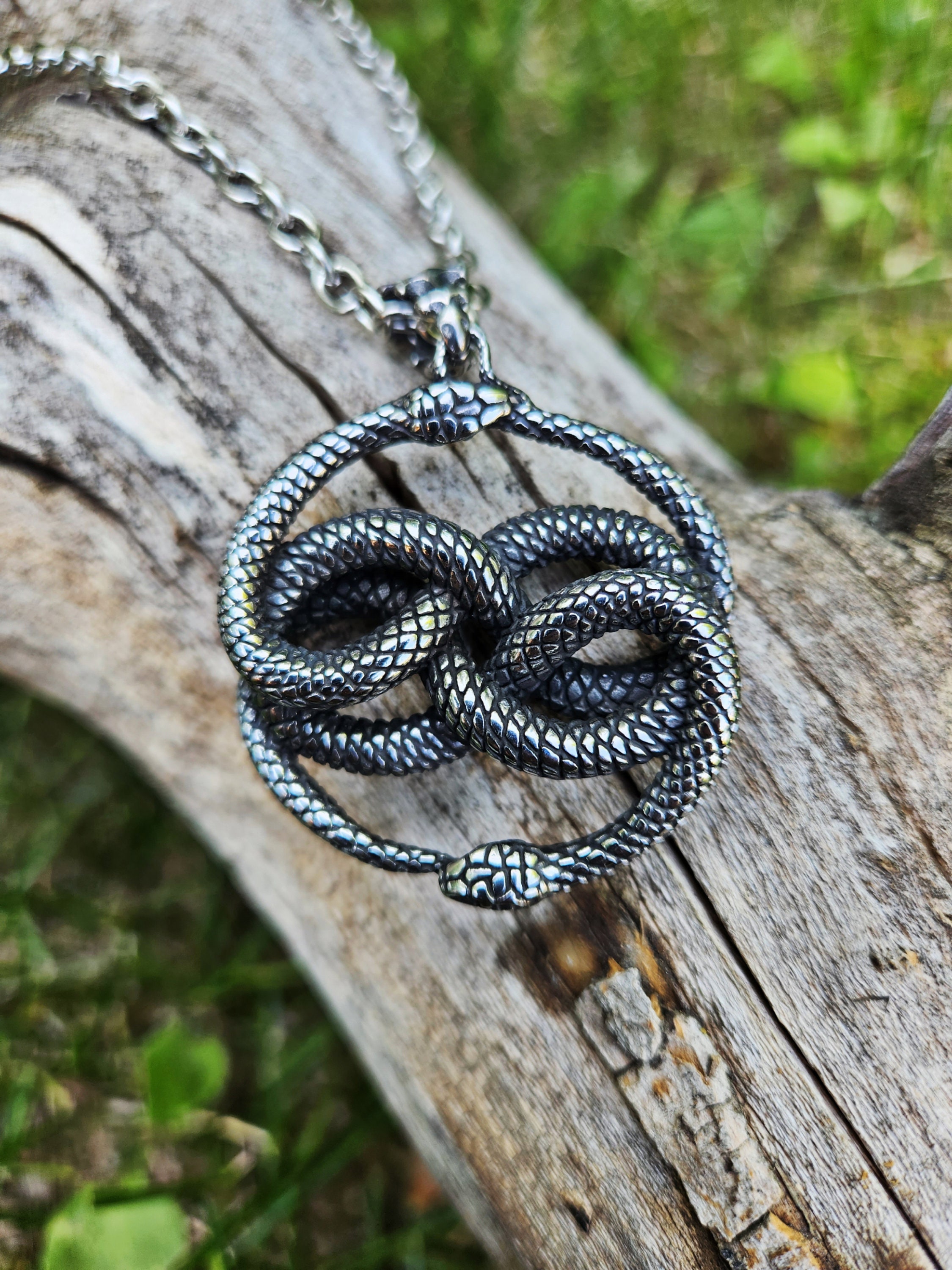 Amazon.com: The Neverending Story Inspired Auryn Symbol Double Snake Pendant  Necklace Bastian Balthazar Bux ,Charm Necklace,gorgeous Necklace Pendant  Jewelry : Clothing, Shoes & Jewelry