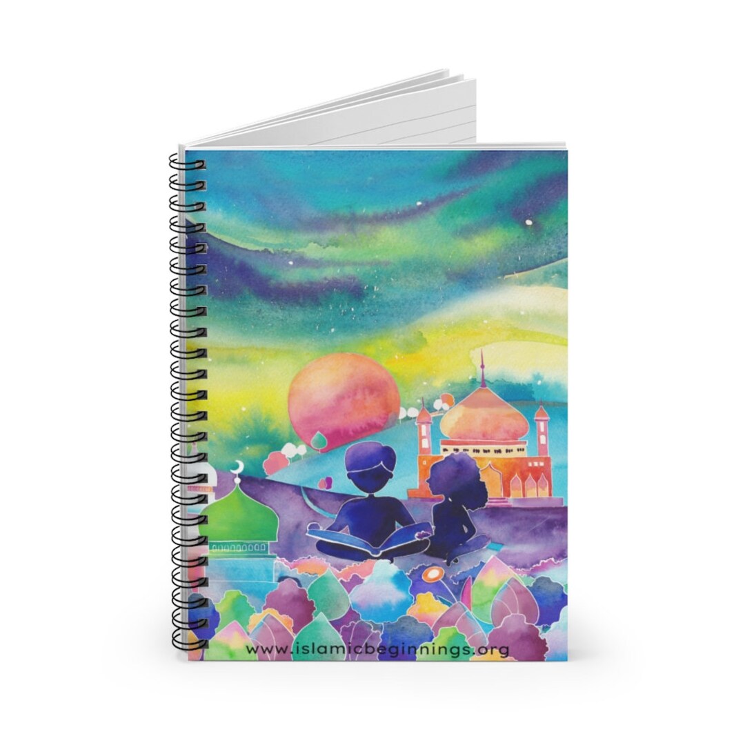 Beautiful Islamic Art for Children. Spiral Notebook - Ruled Line - Etsy