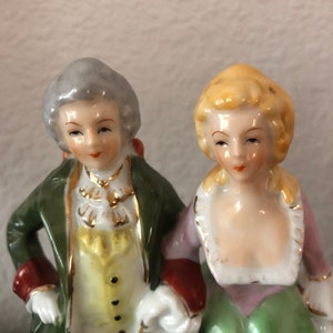 Porcelain Colonial Couple Made in the 1940s