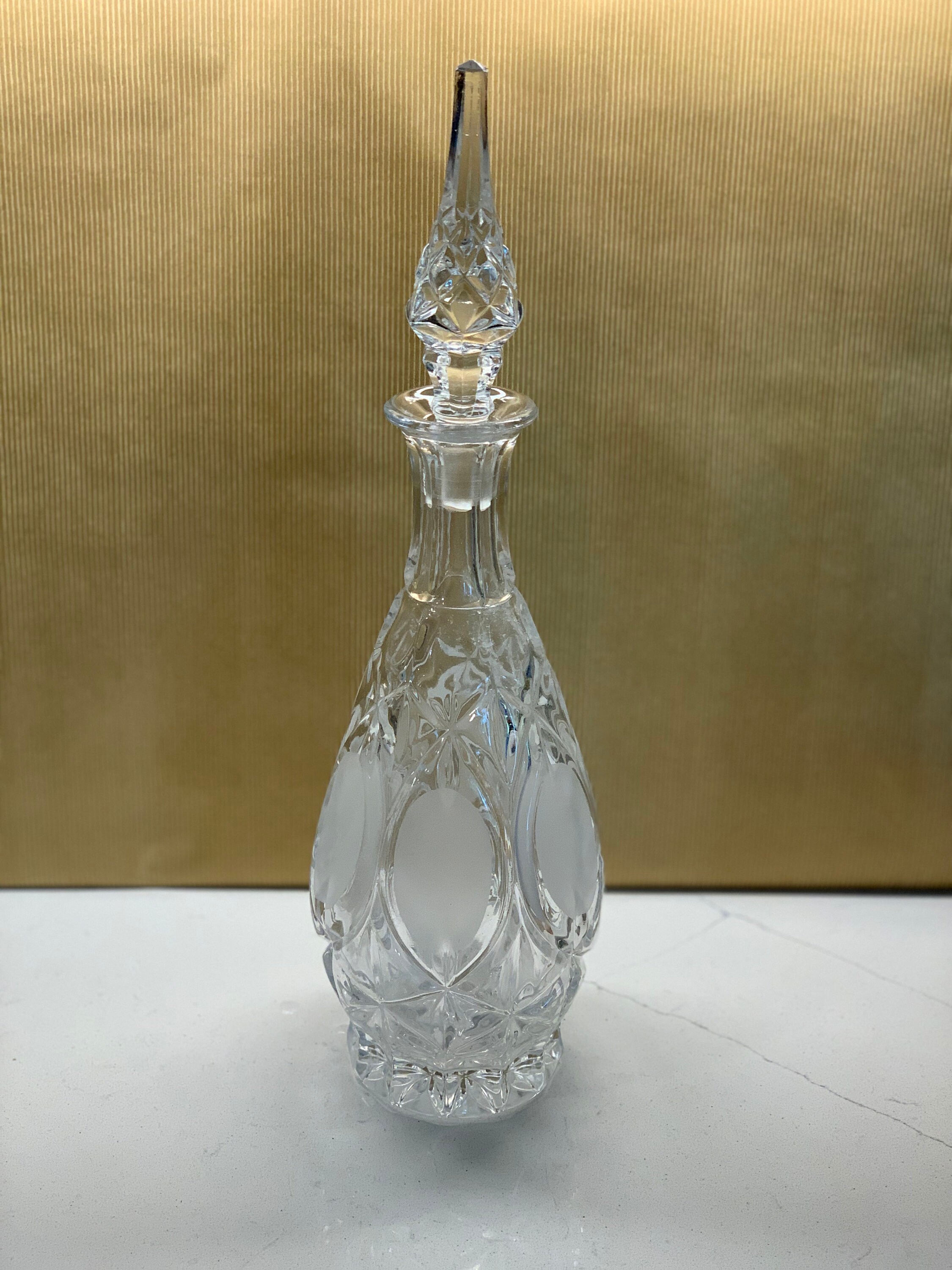 Crystal Wine Carafe — The Doily Lady
